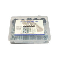 C-Profil Zubeh�r Set M8 55tlg.
