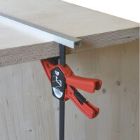 2er Set Tischzwinge Mini Quick T-Track15cm