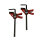 2er Set Tischzwinge Mini Quick T-Track15cm