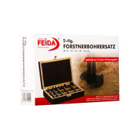 Forstnerbohrersatz 5tlg. �15/20/25/30/35mm Feida